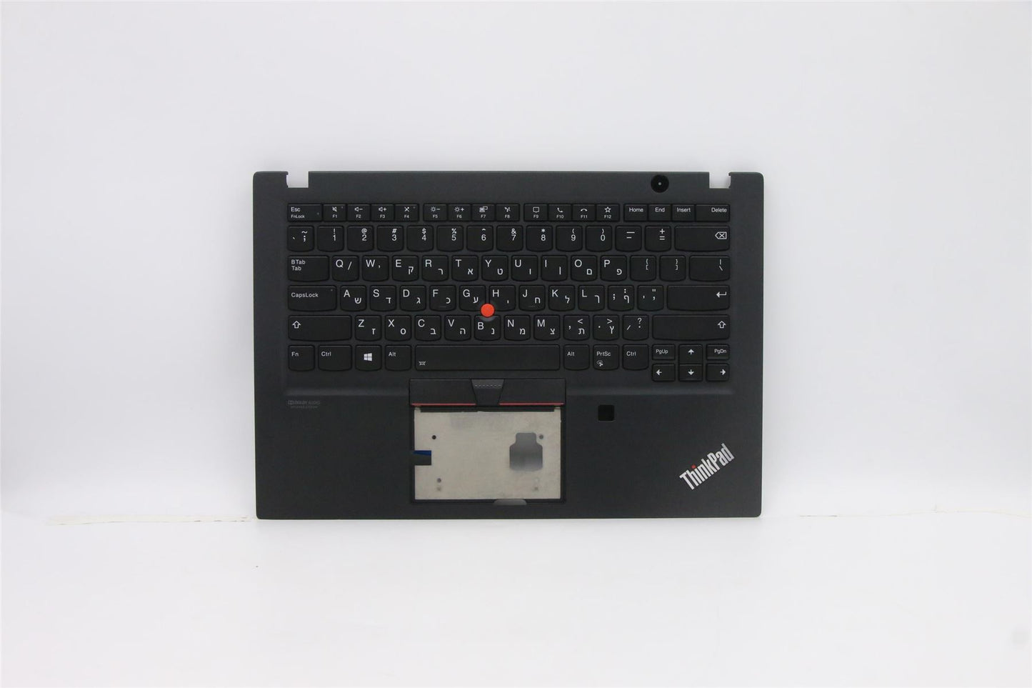 Lenovo ThinkPad T14s Keyboard Palmrest Top Cover Hebrew Black Backlit 5M10Z54260