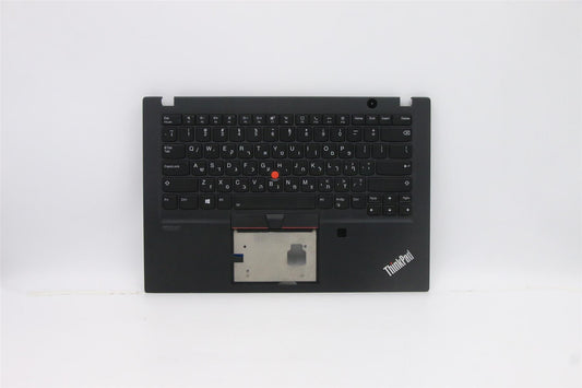 Lenovo ThinkPad T14s Keyboard Palmrest Top Cover Hebrew Black Backlit 5M10Z54260