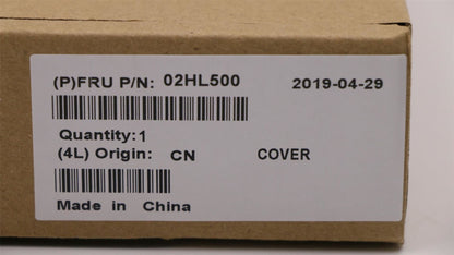 Lenovo Yoga X390 Palmrest Cover Keyboard US Black 02HL500