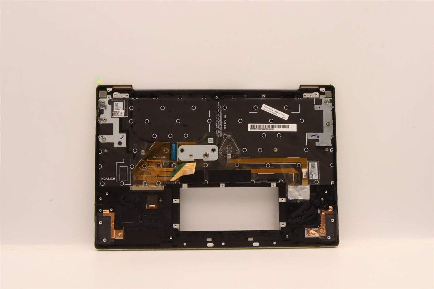 Lenovo ThinkPad Z13 Gen 1 Keyboard Palmrest Top Cover Norwegian Black 5M11H95016