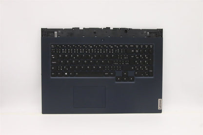 Lenovo Legion 5 17ITH6H Palmrest Cover Touchpad Keyboard Blue 5CB1D20015