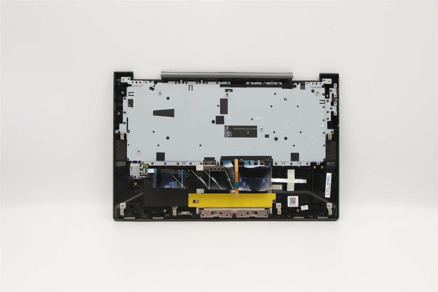 Lenovo Yoga C740-14IML Keyboard Palmrest Top Cover Belgian Grey 5CB0U43956