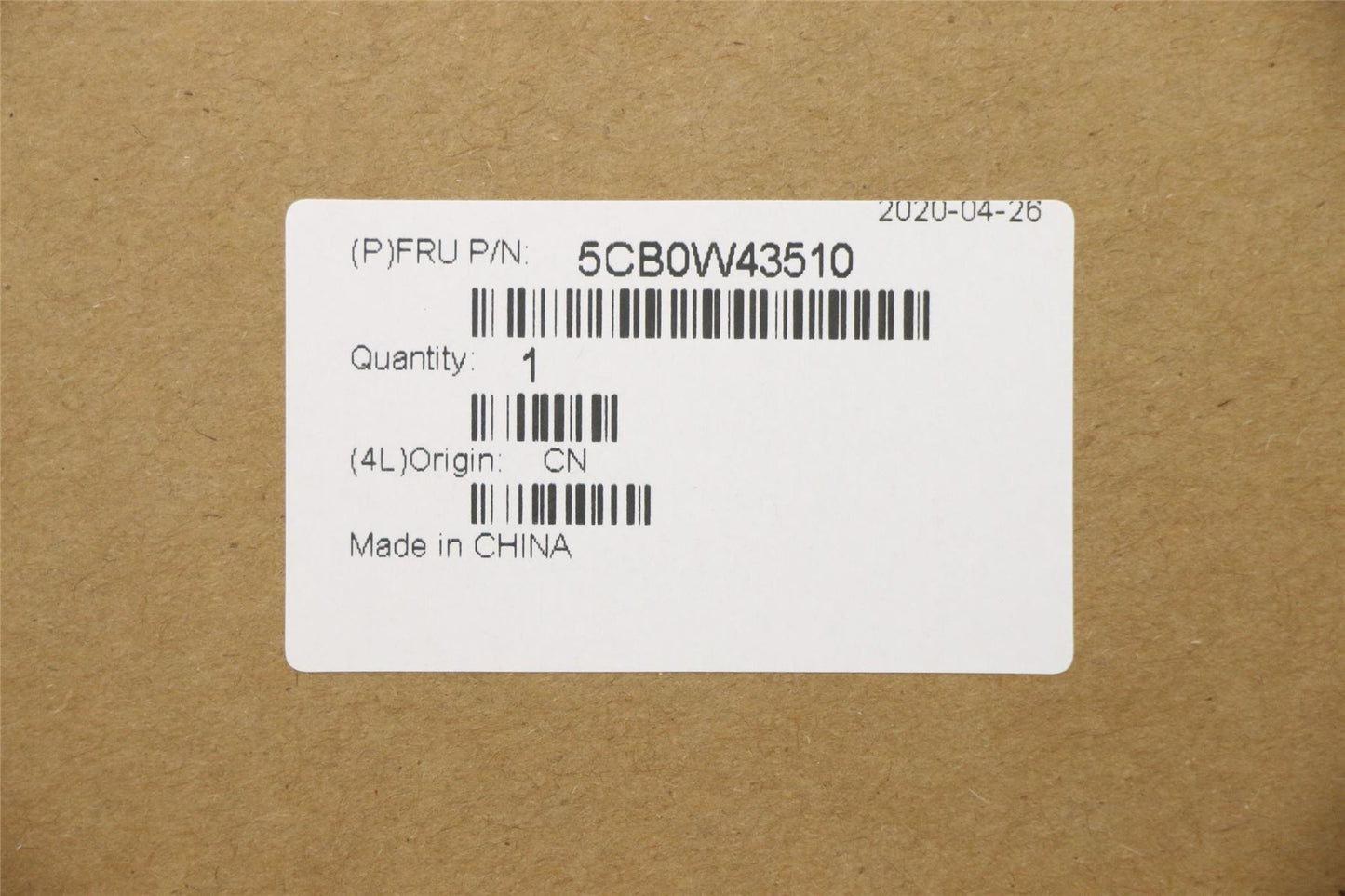 Lenovo Yoga S940-14IIL Keyboard Palmrest Top Cover French Grey 5CB0W43510