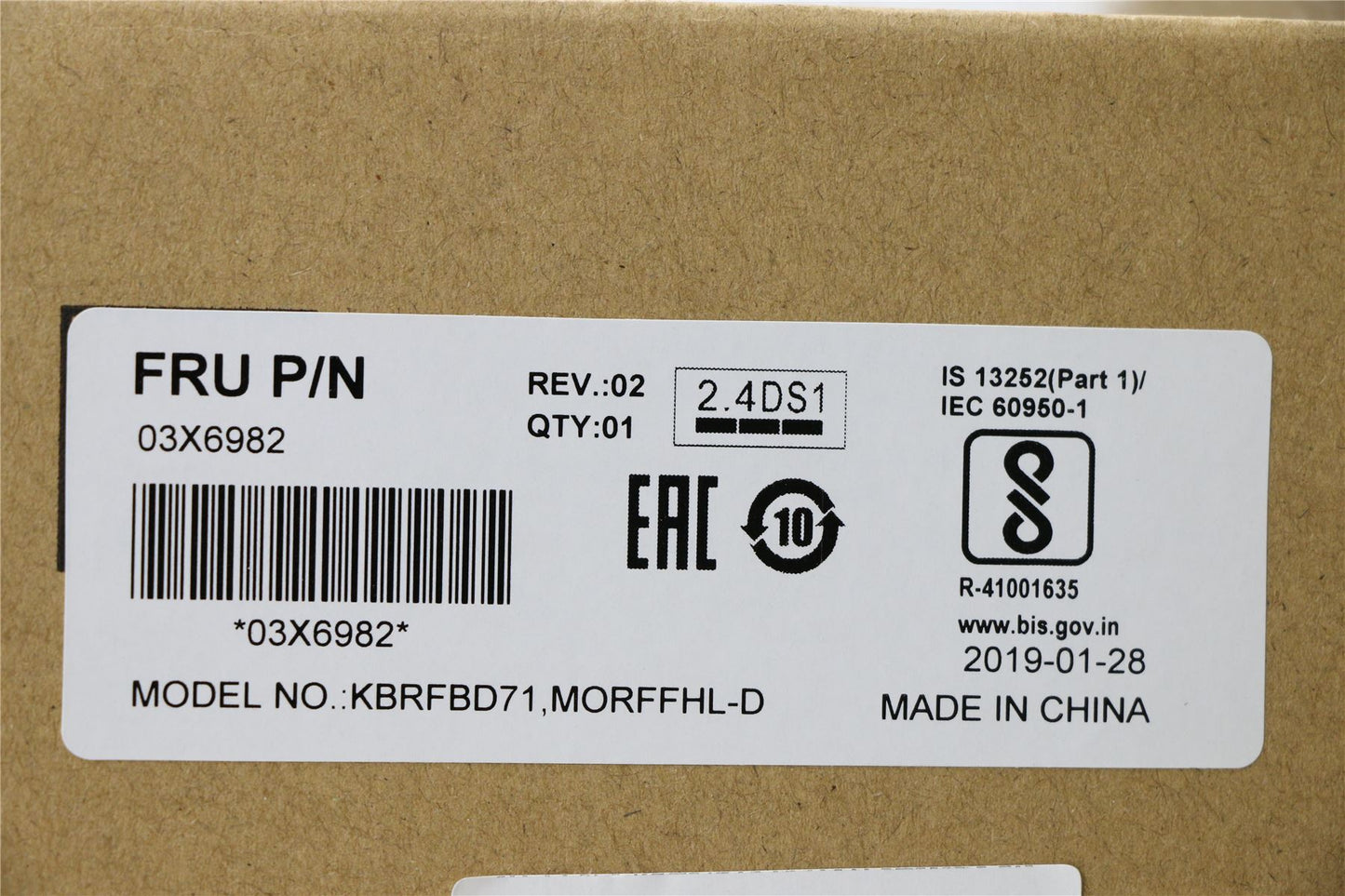Lenovo Wireless KBD-Hungarian 03X6982