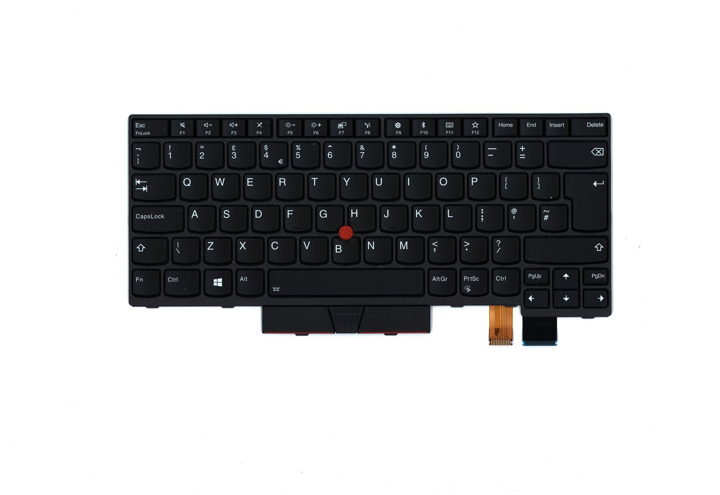 Lenovo ThinkPad T470 A475 Clavier UK Noir Rétroéclairé 01AX516