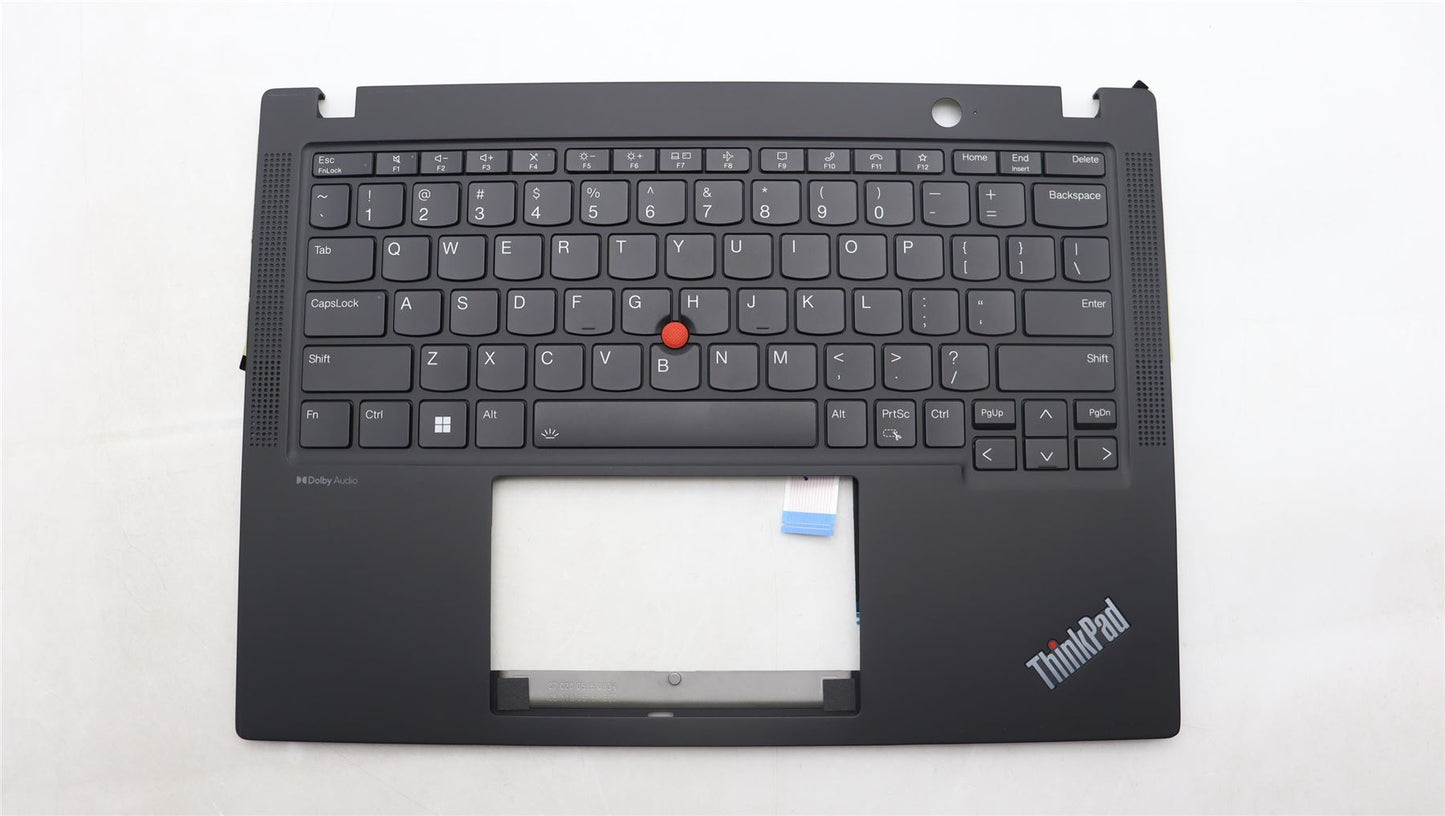 Lenovo ThinkPad X13 Gen 4 Keyboard Palmrest Top Cover US Black 5M11L86138