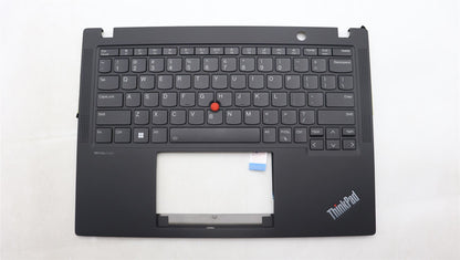 Lenovo ThinkPad X13 Gen 4 Keyboard Palmrest Top Cover US Black 5M11L86138