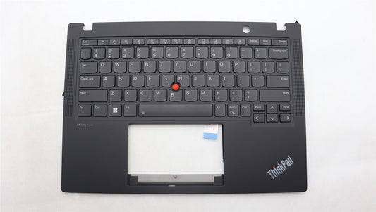 Lenovo ThinkPad X13 Gen 4 Keyboard Palmrest Top Cover US Black 5M11L86138
