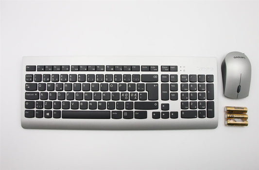 Lenovo IdeaCentre 520-27IKL 520-27ICB Wireless Keyboard Mouse Nordic 00XH892