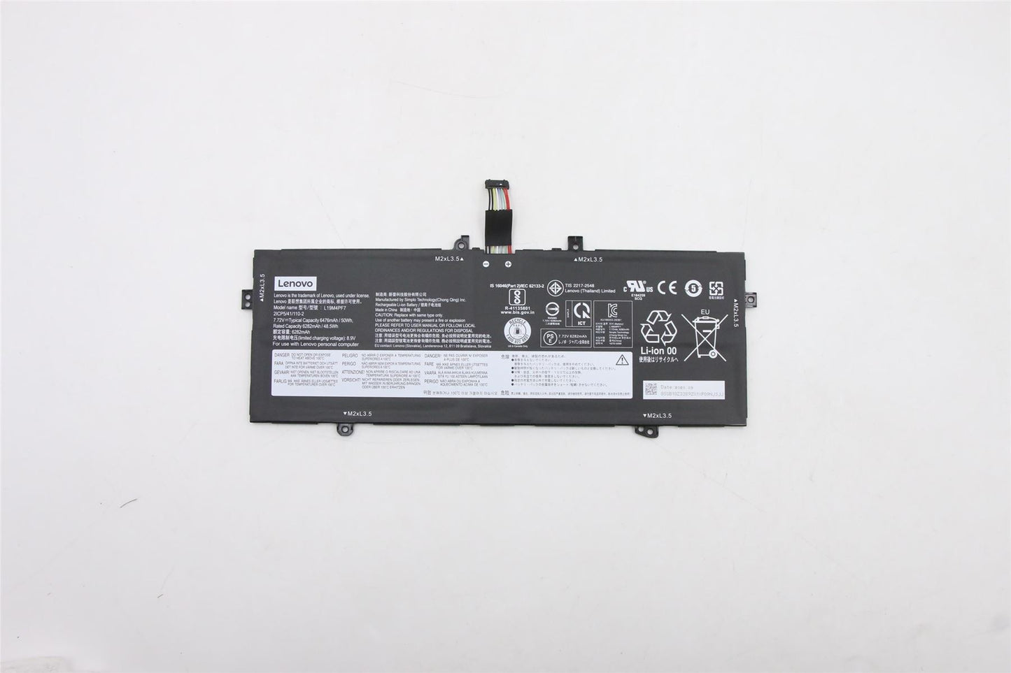 Lenovo Yoga 7 Carbon 13ITL5 7-13ITL05 7-13ACN05 Battery 5B10Z33899