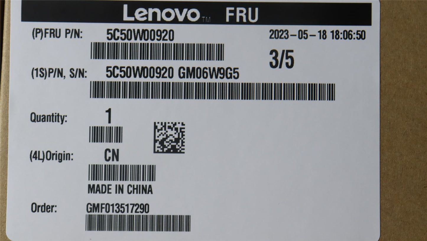 Lenovo PCIe to m.2 riser card awake 5C50W00920