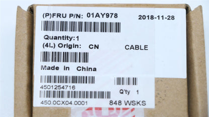 Lenovo Yoga X1 3rd Cable Webcam Camera 01AY978