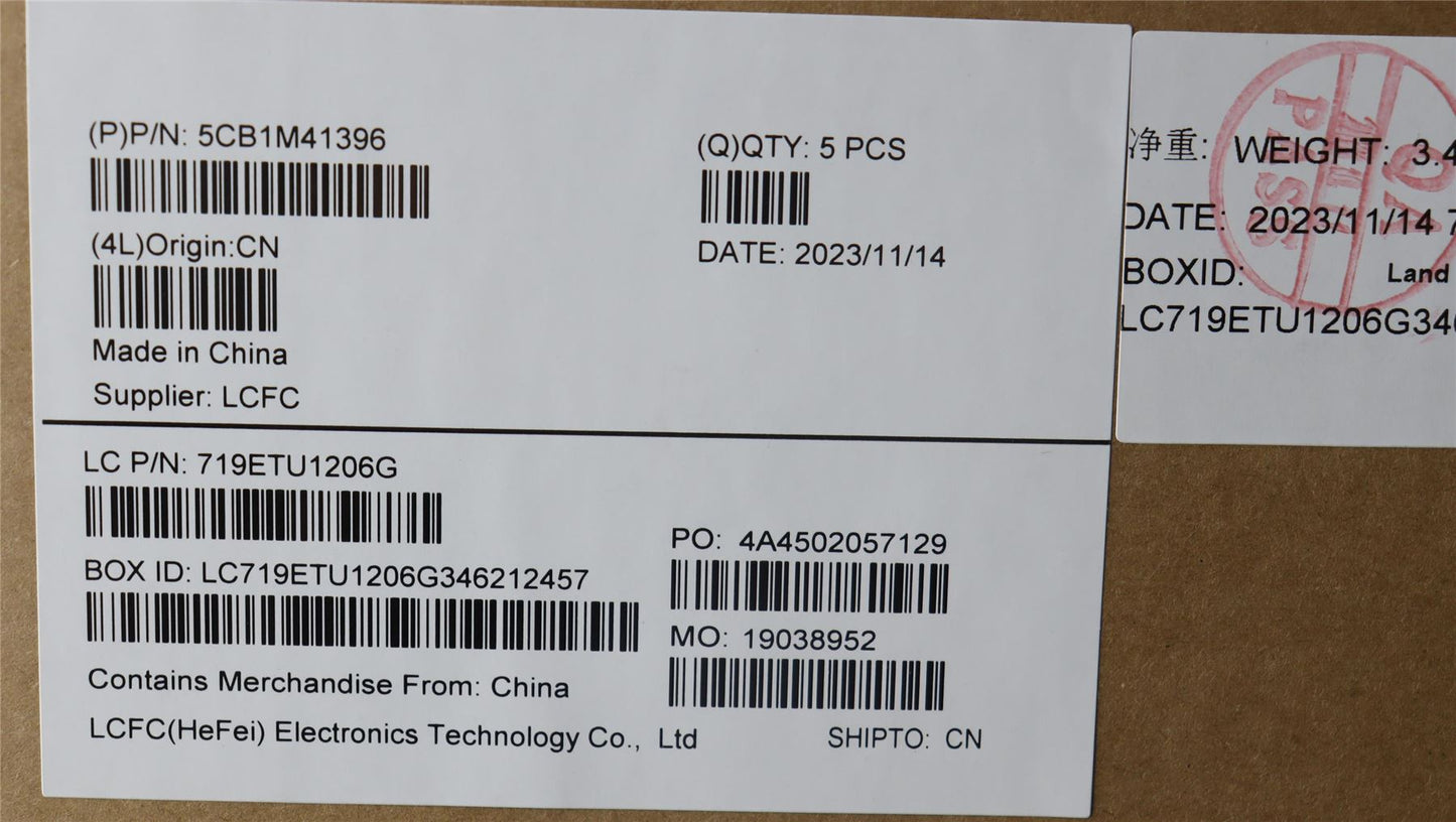 Lenovo COVER Upper Case ASM_ITA L 83ERAB NBL 5CB1M41396