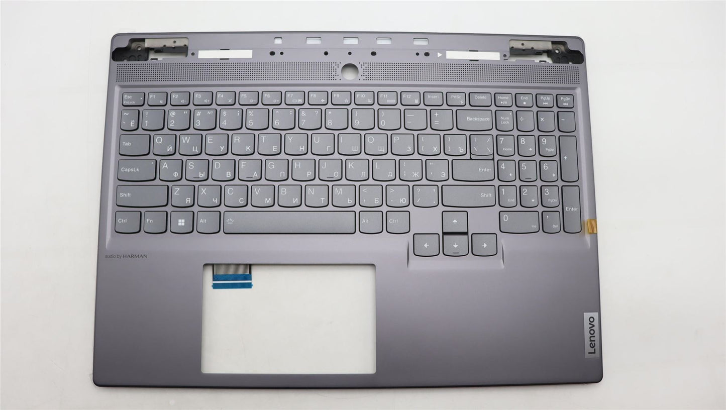 Lenovo Legion S7 16IRH8 Keyboard Palmrest Top Cover Russian White 5CB1L67962