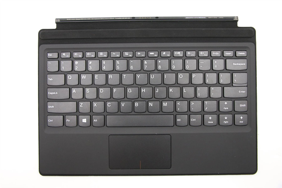Lenovo Miix 510-12IKB Palmrest Touchpad Dock Cover Keyboard US 5N20N21137