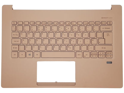 Acer Swift SF514-52T Palmrest Cover Keyboard UK Gold Backlit 6B.GU4N1.030