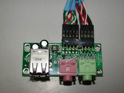 Lenovo 前置USB/AUDIO转接板5283（含USB、音频线） Audio USB Board 31007111