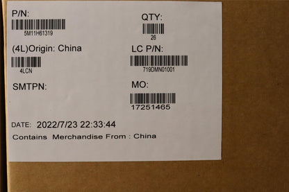 Lenovo MECH_ASM FRU MECH_ASM JP610_THM_SSD_PAD 5M11H61319