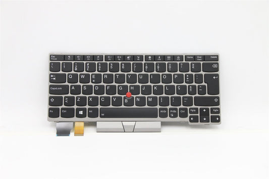Lenovo ThinkPad L13 Keyboard Portuguese Silver Backlit 01YP861