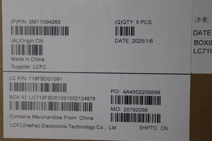 Lenovo MECH_ASM FRU KB LASPA BL(TRI)UK Bk 5M11N94272
