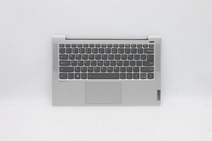 Lenovo IdeaPad 5-14ITL05 Palmrest Touchpad Cover Keyboard US Silver 5CB1A13679