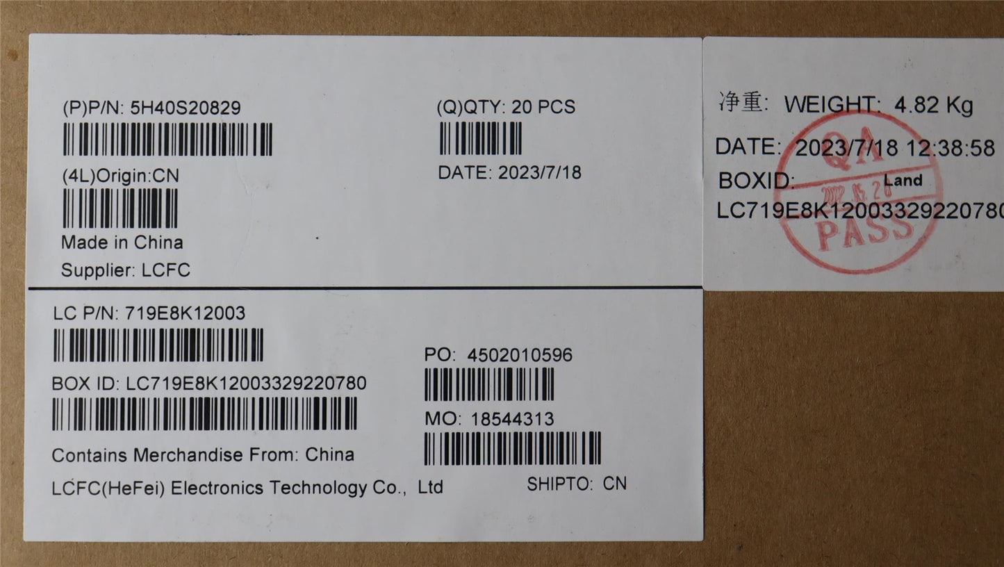 Lenovo 5H40S20829 HEATSINK Heatsink L 83AQ GN21 TAISOL