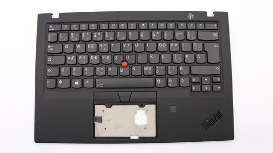 Lenovo ThinkPad X1 6th Gen Keyboard Palmrest Top Cover Canadian French 01YR534