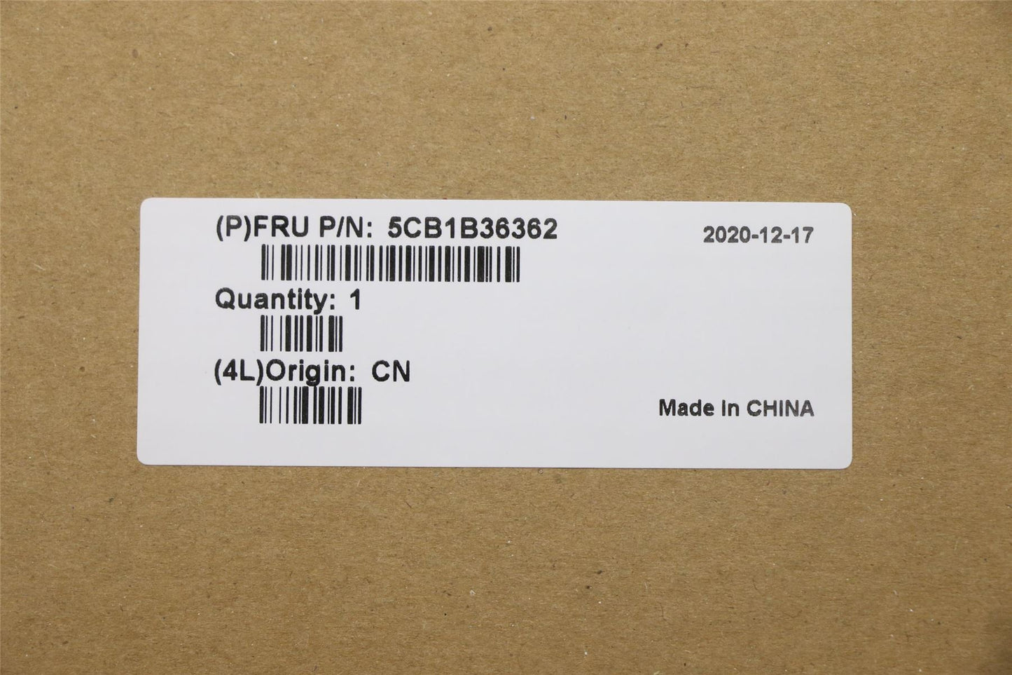 Lenovo LCD Cover W 82HS GY 5CB1B36362