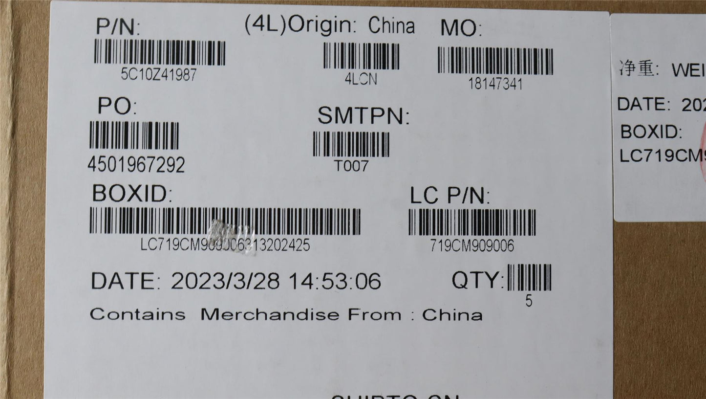 Lenovo 5C10Z41987 FRU MIMO LAN cable