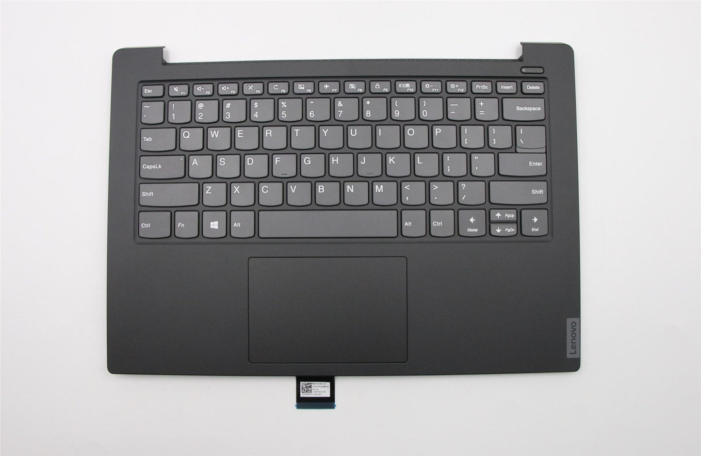 Lenovo IdeaPad S340-14IWL Palmrest Cover Touchpad Keyboard US Black 5CB0S18368