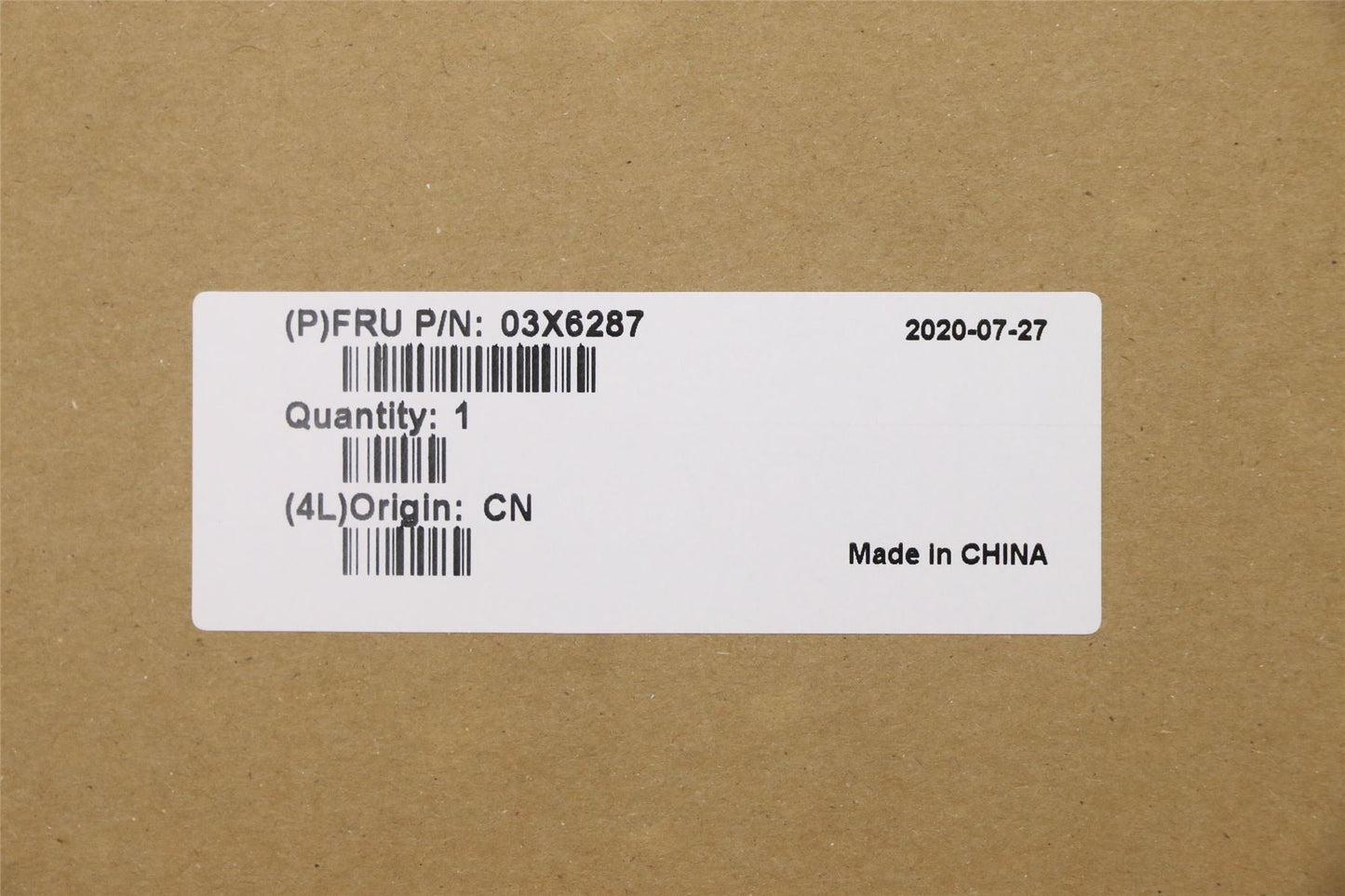 Lenovo PWR ADP_BO 65W Travel AC Adapter - CN 03X6287