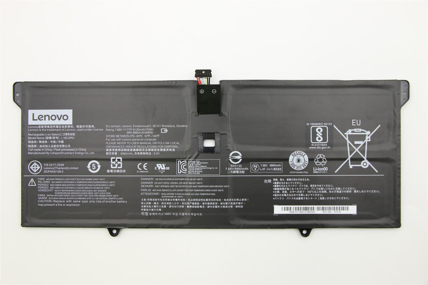 Lenovo Yoga Pro-13IKB 920-13IKB Glass 920-13IKB Battery 5B10W67249