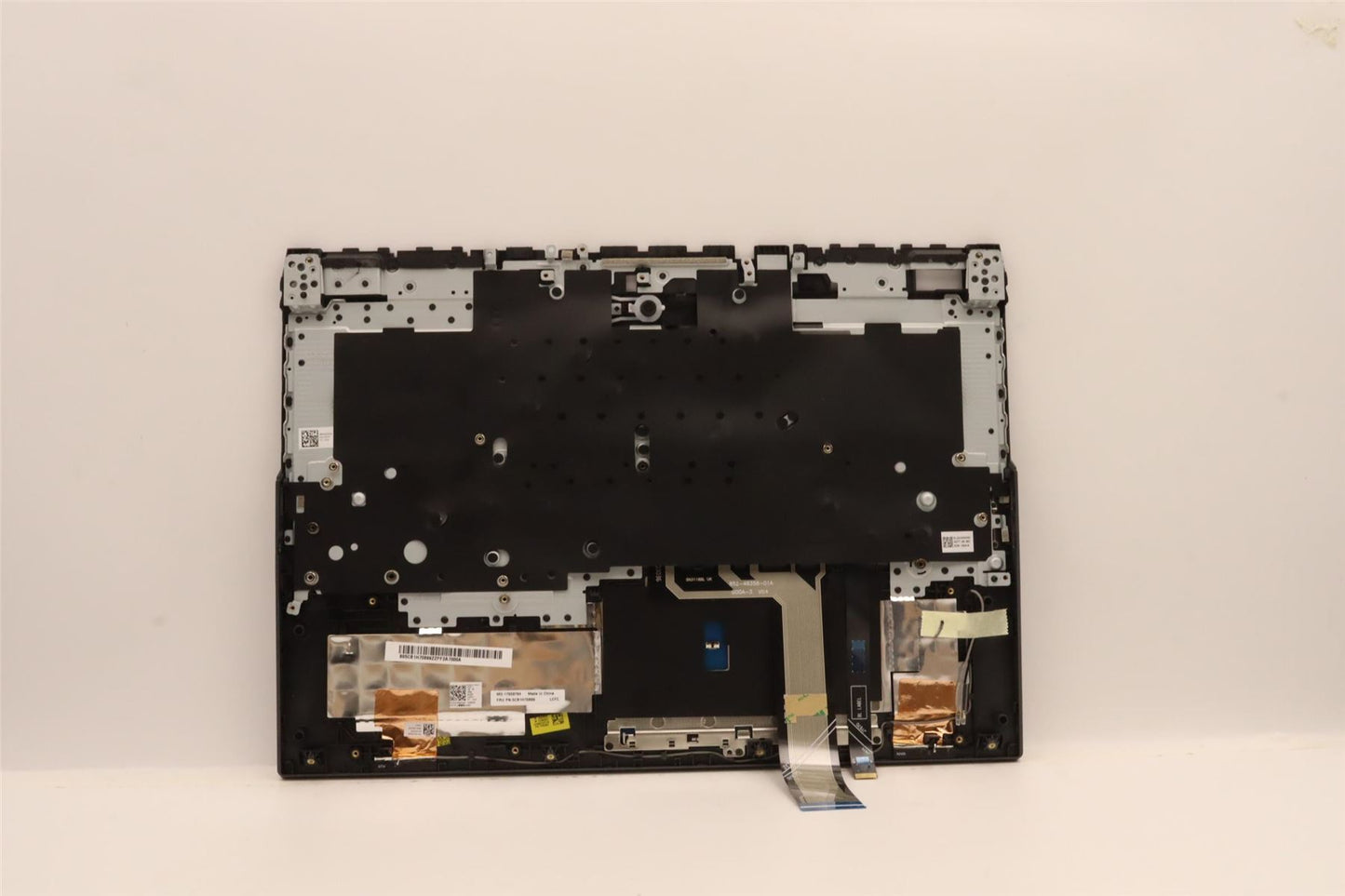Lenovo 5 16ARH7H Palmrest Cover Touchpad Keyboard Belgian Storm Grey 5CB1H70899