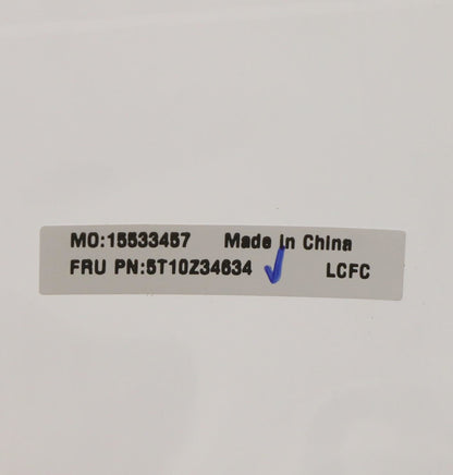 Lenovo 5T10Z34634 TAPE FRU PANEL_AL_ADHESIVE_NORMAL_L+R