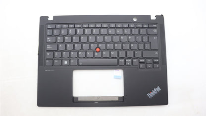 Lenovo ThinkPad X13 Gen 4 Keyboard Palmrest Top Cover Spanish LA 5M11H94535