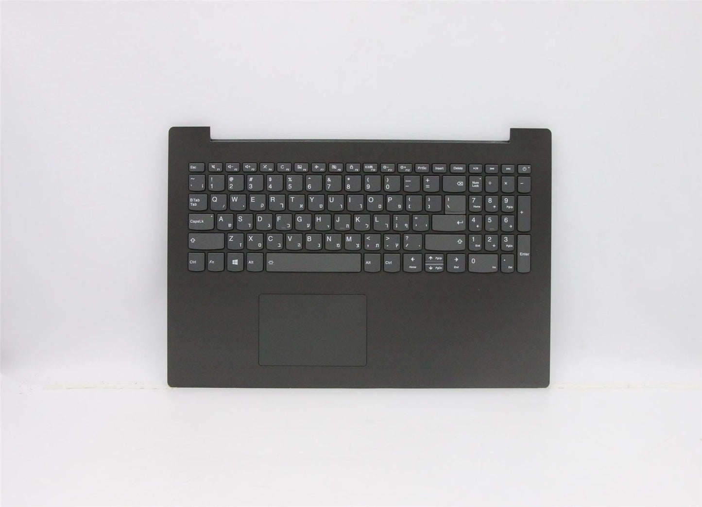 Lenovo IdeaPad 330-15ICH Palmrest Cover Touchpad Keyboard Hebrew Grey 5CB0R47013