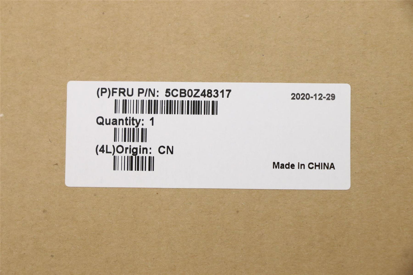 Lenovo Upper Case ASM_PO L82GX FPIGDIS 5CB0Z48317