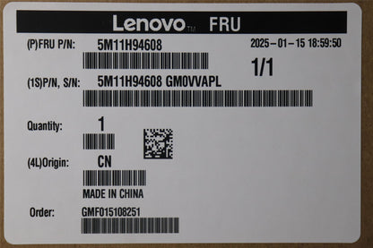 Lenovo ThinkPad X13 Gen 4 Keyboard Palmrest Top Cover German Grey 5M11H94609