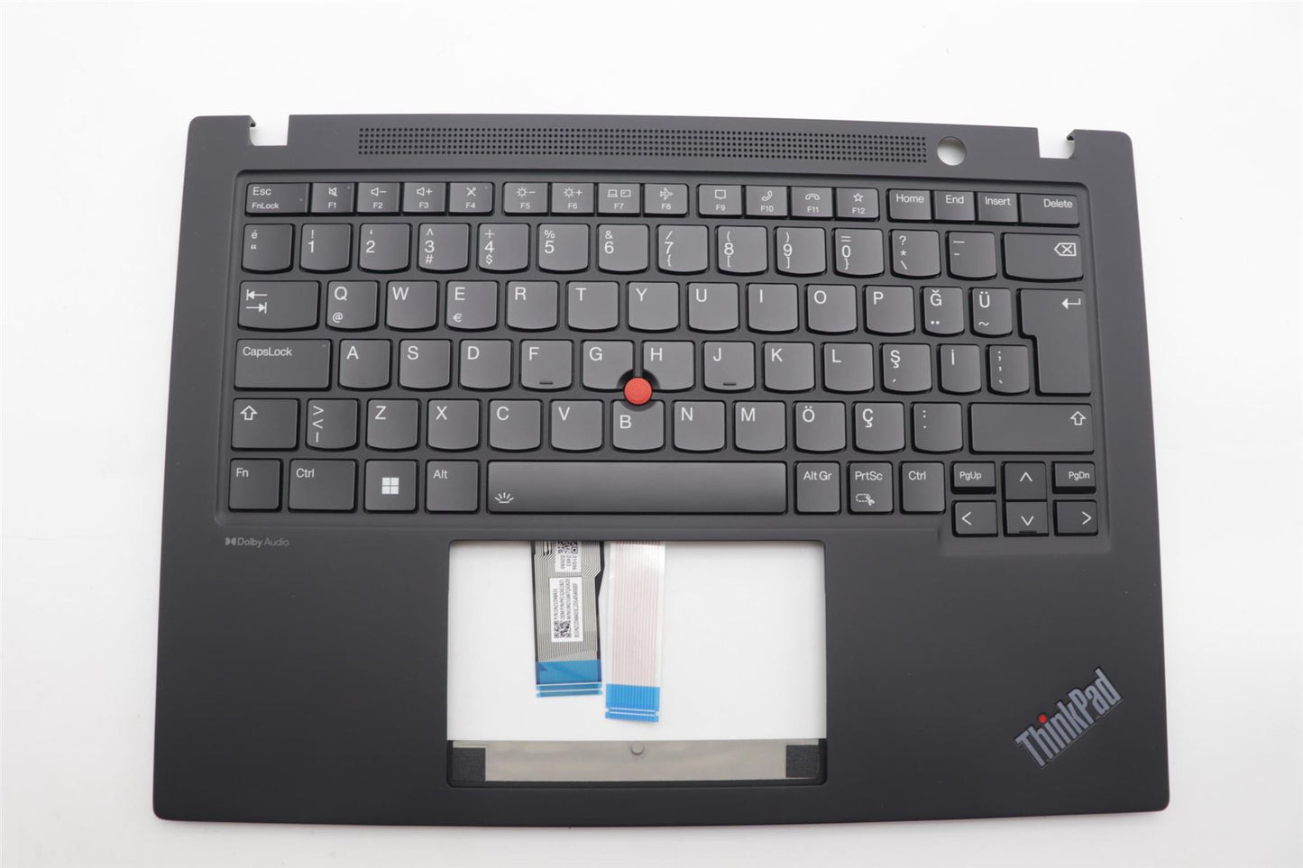 Lenovo ThinkPad T14s Gen 4 Keyboard Palmrest Top Cover Turkish Grey 5M11L59561