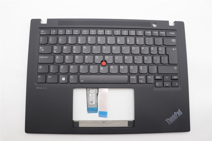 Lenovo ThinkPad T14s Gen 4 Keyboard Palmrest Top Cover Turkish Grey 5M11L59561