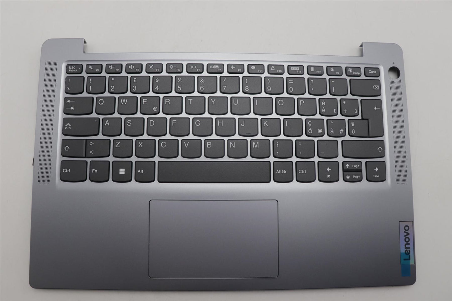 Lenovo IdeaPad 3 14IAH8 Palmrest Cover Touchpad Keyboard Italian 5CB1M46365