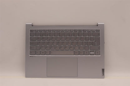 Lenovo Yoga 7 14IAP7 Palmrest Cover Touchpad Keyboard Swiss Grey 5CB1H70825