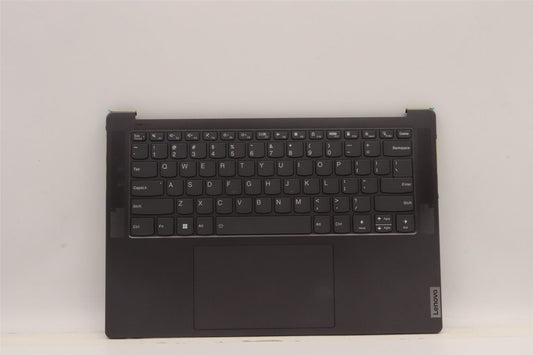 Lenovo Yoga 7 ProX 14ARH7 Keyboard Palmrest Top Cover US Grey 5CB1J36004