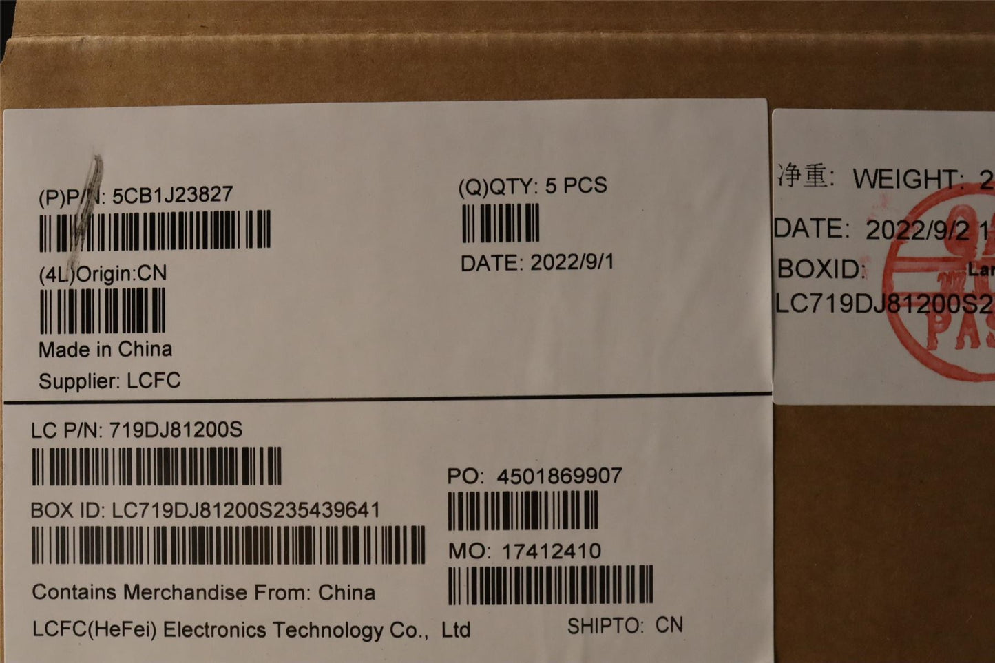 Lenovo Upper Case ASM_SWS L82TK_DT 5CB1J23827