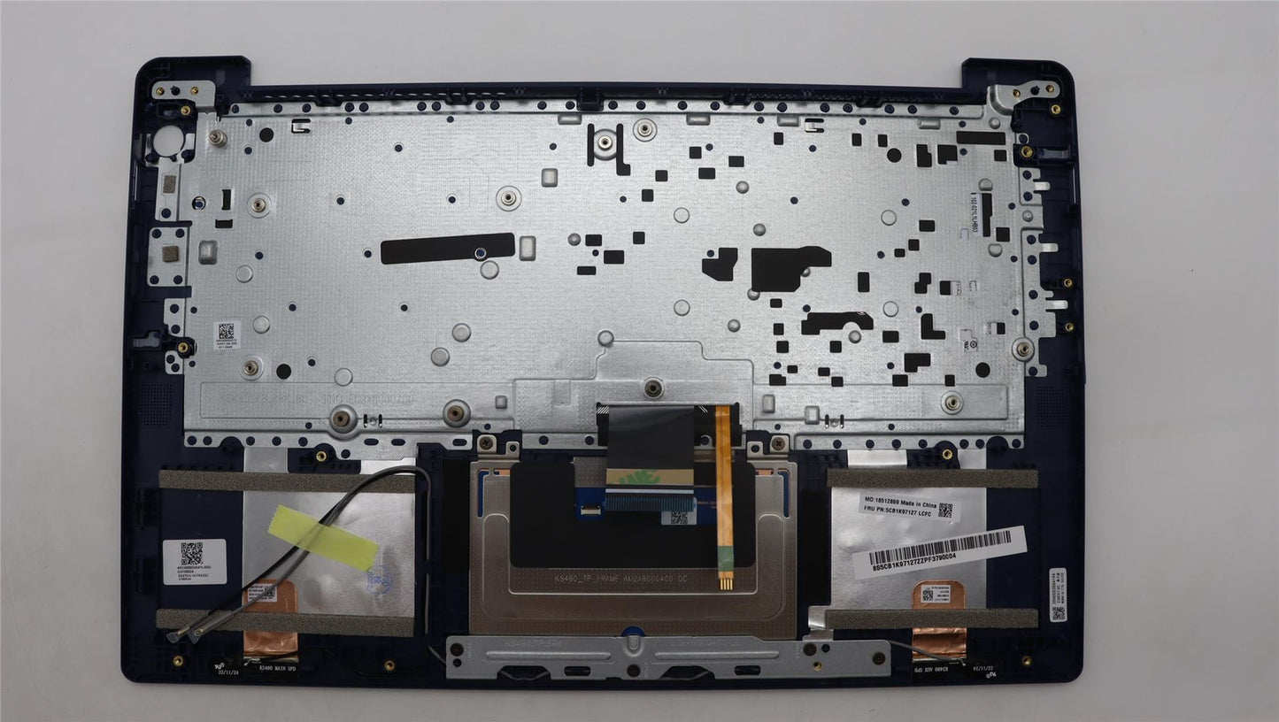 Lenovo Upper Case ASM_NORDIC L82XL FPABBL 5CB1K97127