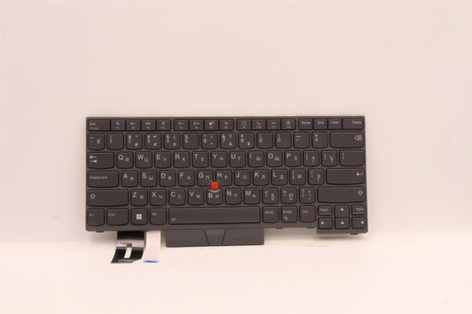 Lenovo ThinkPad T14 Gen 2 P14s Gen 2 Keyboard Russian Grey Backlit 5N21B08359