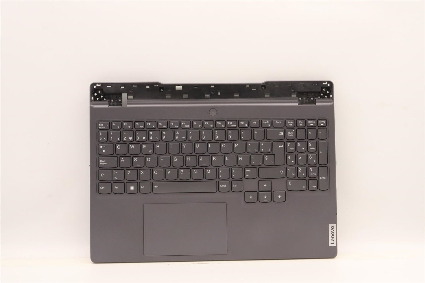 Lenovo Legion 5 15IAH7H Palmrest Cover Touchpad Keyboard Spanish Grey 5CB1F39089