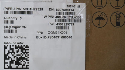 Lenovo Upper Case ASM_POR W 82R9 CG 5CB1H72325