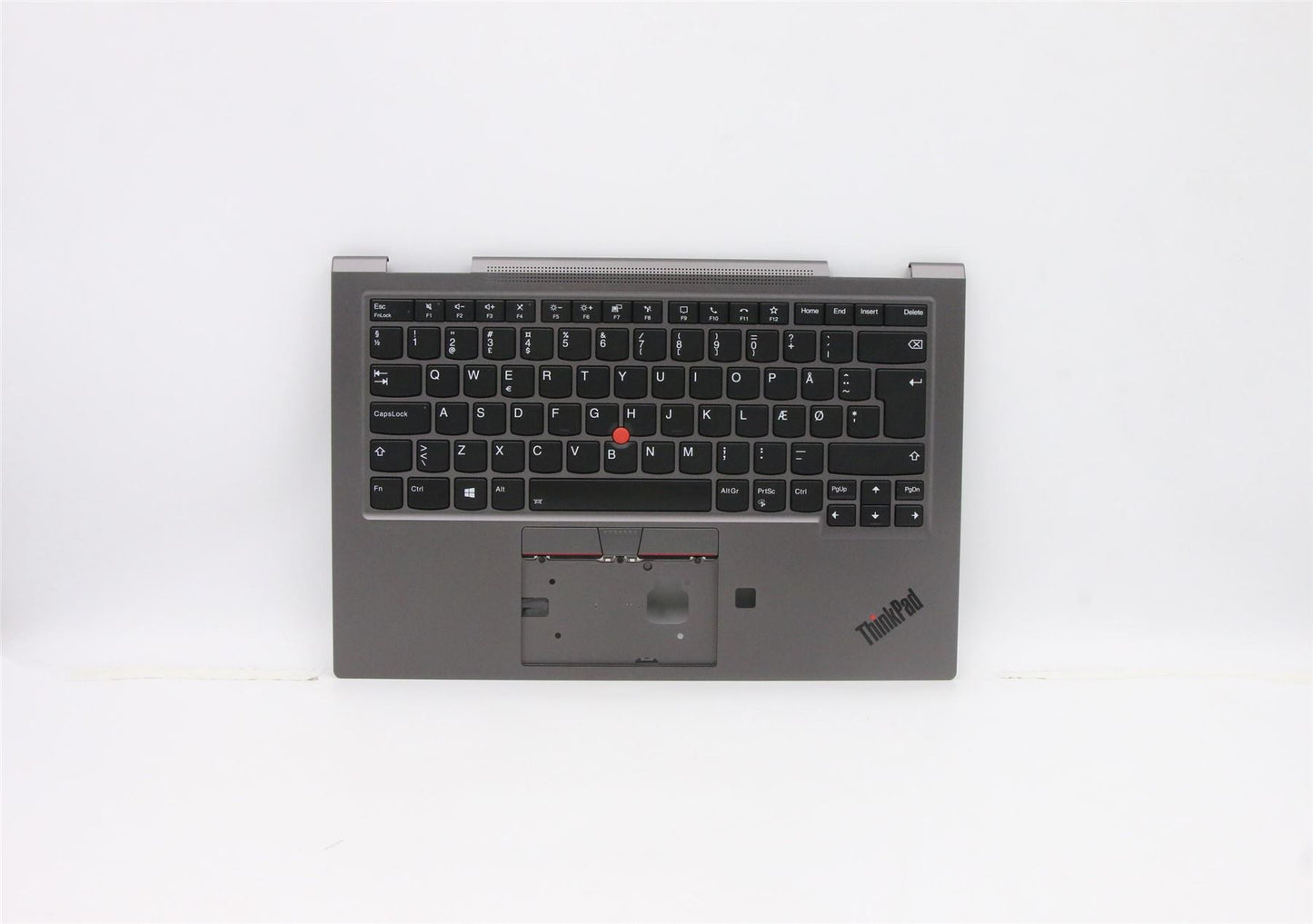 Lenovo ThinkPad X1 5th Gen Keyboard Palmrest Top Cover Danish 5M10Z37080