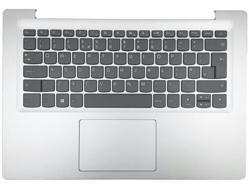 Lenovo IdeaPad S130-14IGM Keyboard Palmrest UK Mineral Grey 5CB0R61091